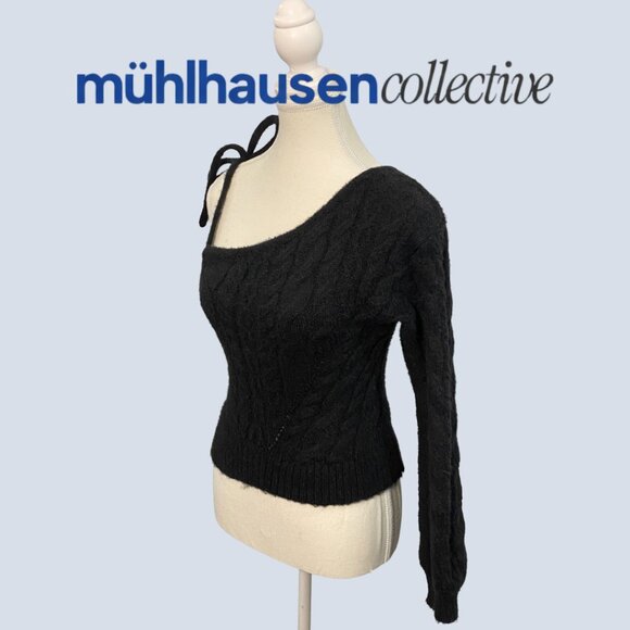 NWT Wild Fable Charcoal Off-Shoulder Sweater - Picture 2 of 4